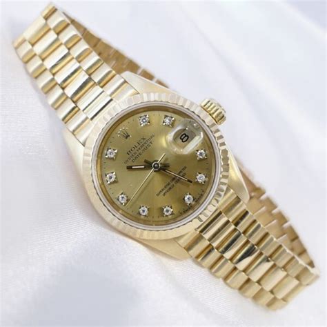 gouden rolex dames|rolex horloge.